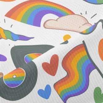 World Rainbow Day Of Love Piqué