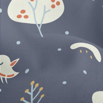 Forest Play Birds Lightweight Performance Linen