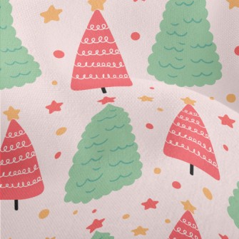 Cute Christmas Tree Lightweight Performance Linen