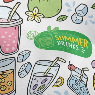 Summer Refreshing Fruit Drink Lightweight Performance Linen