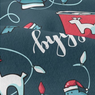 Christmas Bluebird Hot Cocoa Modern Jersey