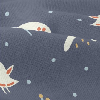 Forest Play Birds Modern Jersey