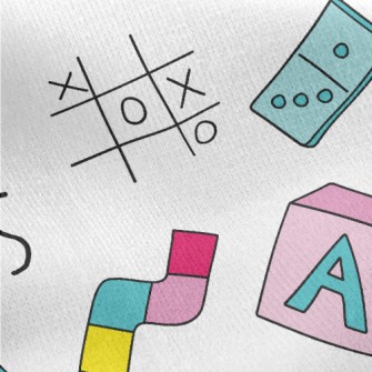 Brain Teaser Game Jersey Backed Fleece