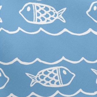 Striped Basket Fish Pongee