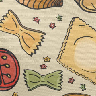 Variety Of Italian Pasta Pongee