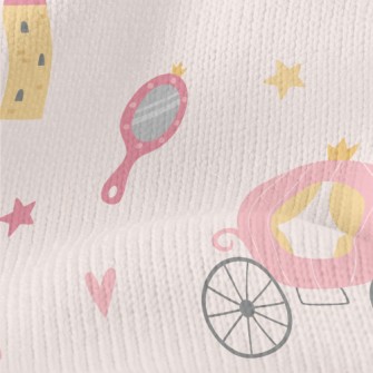Pumpkin Carriage Princess Stretch Jersey