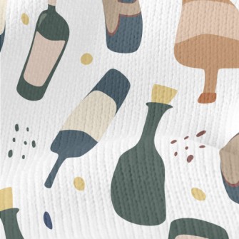 Red Wine, White Wine, Whiskey Stretch Jersey