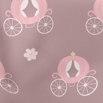 Classic Pumpkin Carriage Lightweight Cotton Poplin