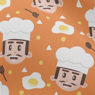 Awesome Chef Fried Egg Chiffon