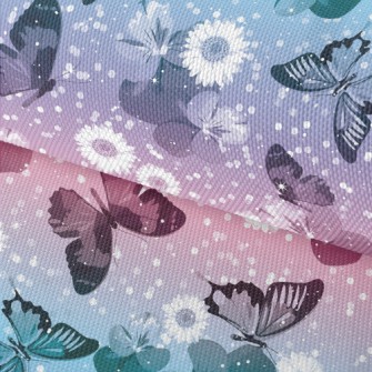 Beautiful Gradient Butterfly Waterproof Oxford