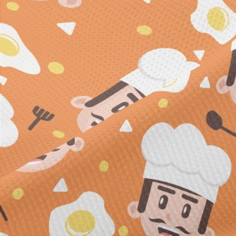 Awesome Chef Fried Egg Piqué