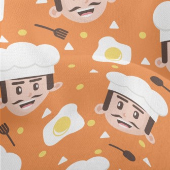 Awesome Chef Fried Egg Lightweight Performance Linen