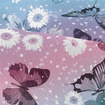 Beautiful Gradient Butterfly Modern Jersey