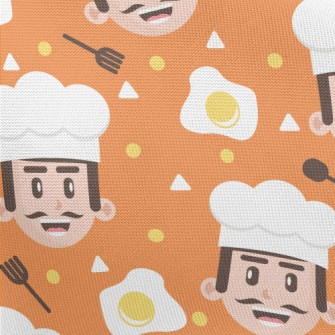 Awesome Chef Fried Egg Pongee