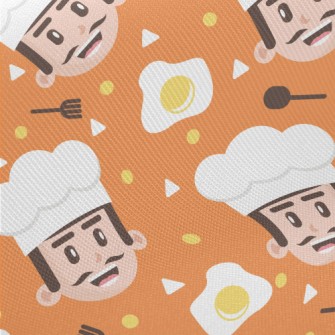 Awesome Chef Fried Egg Midweight Cotton Poplin
