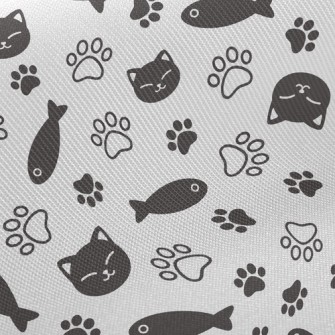 Smiling Cat Dried Fish Twill