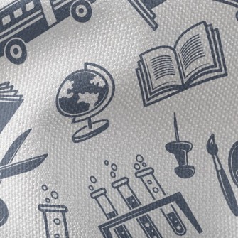 Starting School Classes Waterproof Canvas