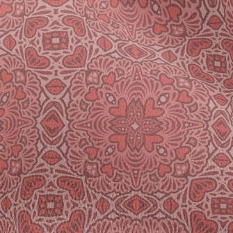 Bright And Generous Damask Chiffon