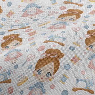Cute Tailor Girl Performance Linen
