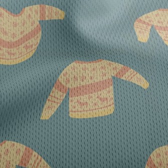 Winter Occasion Sweater Athletic Mesh Flat Back