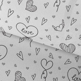 Simple Love Balloon Waterproof Oxford