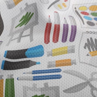 Professional Drawing Tools Athletic Mesh Flat Back