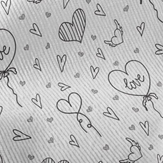 Simple Love Balloon Standard Corduroy
