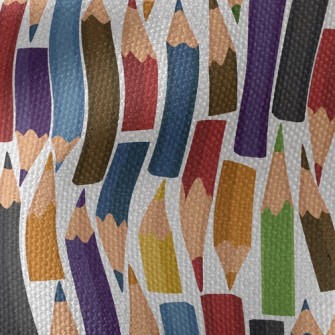 Nice Multi-color Pencils Waterproof Canvas