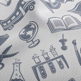 Starting School Classes Athletic Mesh Flat Back