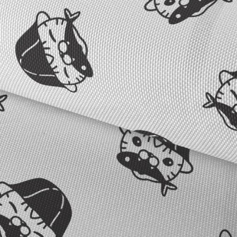 Out Fishing Kitten Waterproof Oxford