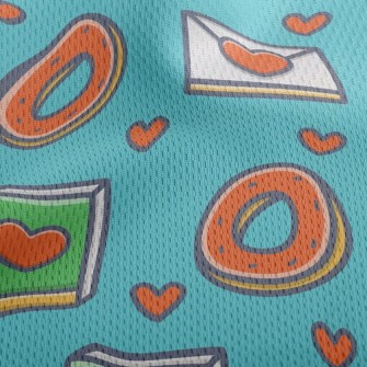 Donut Envelope Athletic Mesh Flat Back