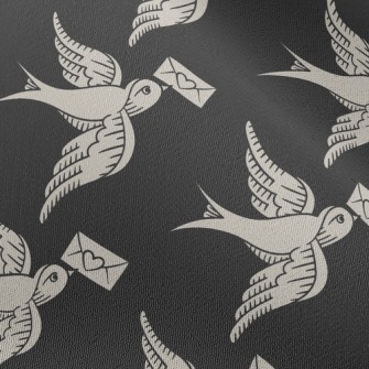 Swallow's Love Letter Chiffon