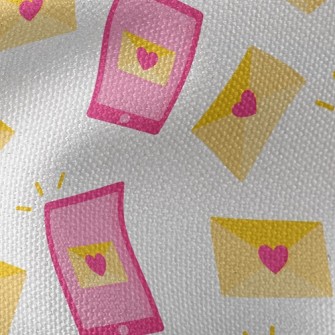 Love Instant Message Waterproof Canvas