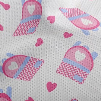 Love Mesh Backpack Athletic Mesh Flat Back