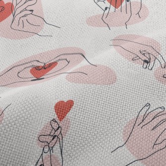 Couple Hooking Little Hands Performance Linen