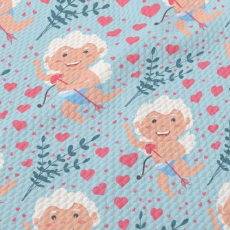 Cupid, The Playful God Of Love Birdseye Piqué