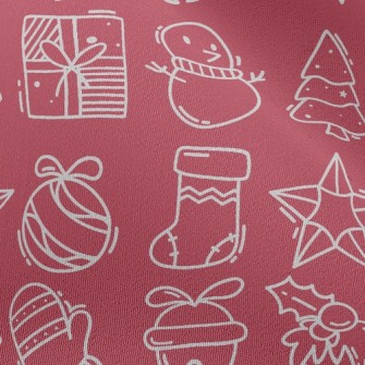 Christmas Snowman Decoration Chiffon
