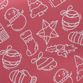 Christmas Snowman Decoration Twill