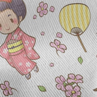 Kawaii Japanese Girl Standard Corduroy
