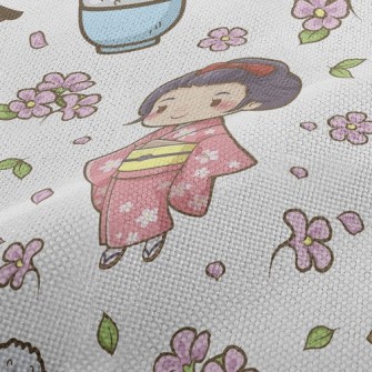 Kawaii Japanese Girl Performance Linen