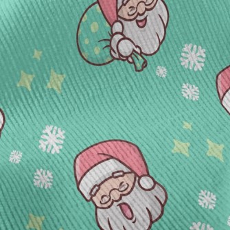 Santa Claus With Various Expre Standard Corduroy