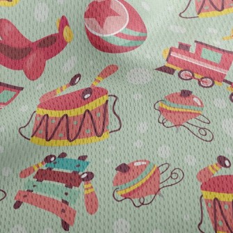 Kids Toys Athletic Mesh Flat Back