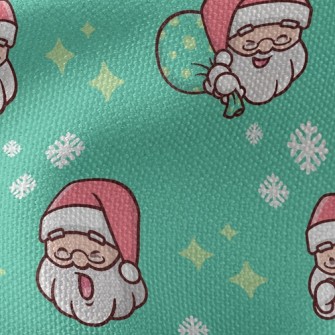 Santa Claus With Various Expre Waterproof Canvas