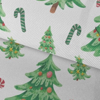 Beautiful Decorated Christmas  Waterproof Oxford