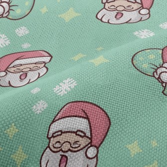 Santa Claus With Various Expre Performance Linen