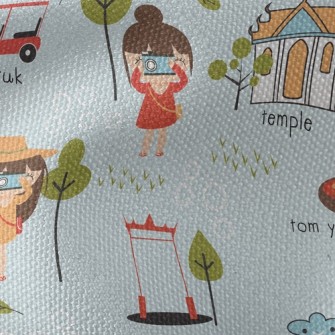Girls Trip To Thailand Waterproof Canvas