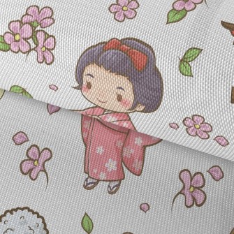 Kawaii Japanese Girl Waterproof Oxford
