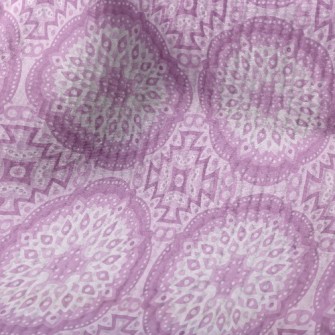 Lace Kaleidoscope Flowers Terry