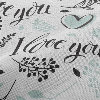 Yuanqi I Love You Heart Performance Linen