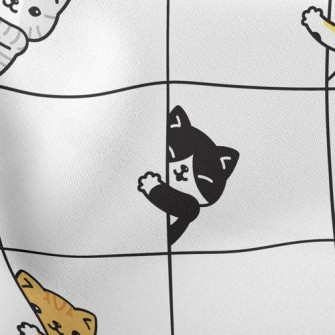 Kitten Family Peek Stretch Ponte